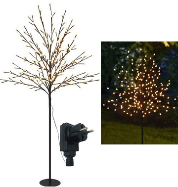 LED Lichterbaum, mit flexiblen Ästen, warmweiß beleuchtet (B-Ware // 200 LED - 150 cm)