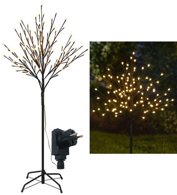 LED Lichterbaum, mit flexiblen Ästen, warmweiß beleuchtet (B-WARE // 108 LED - 120 cm)