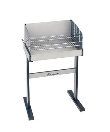 Landmann 31480 Holzkohlegrill, Grillwagen compact basic