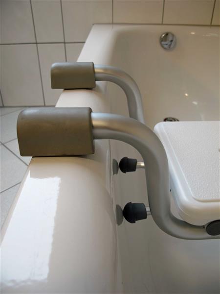 Royalbeach Badewannensitz aus Aluminium | Maße: ca. 75 x 23,5 x 18,5