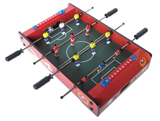 Tischfußball - Tischkicker, inkl. 2 Bälle, ca.: 32x53x10cm