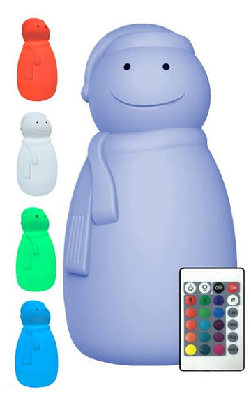 LED Deko-Figur Schneemann mit Fernbedienung, für Innen & Außen, 40cm hoch