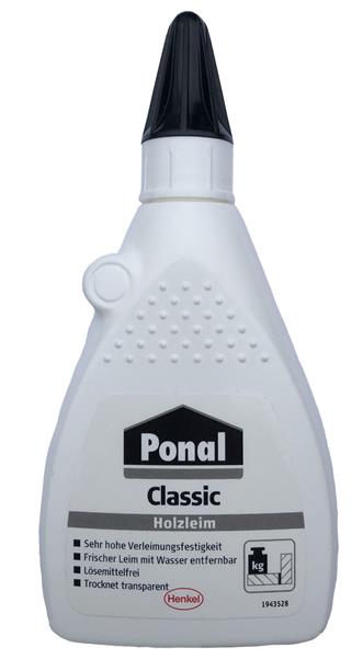 Ponal Classic Holzleim, 120g, lösemittelfrei, trocknet transparent