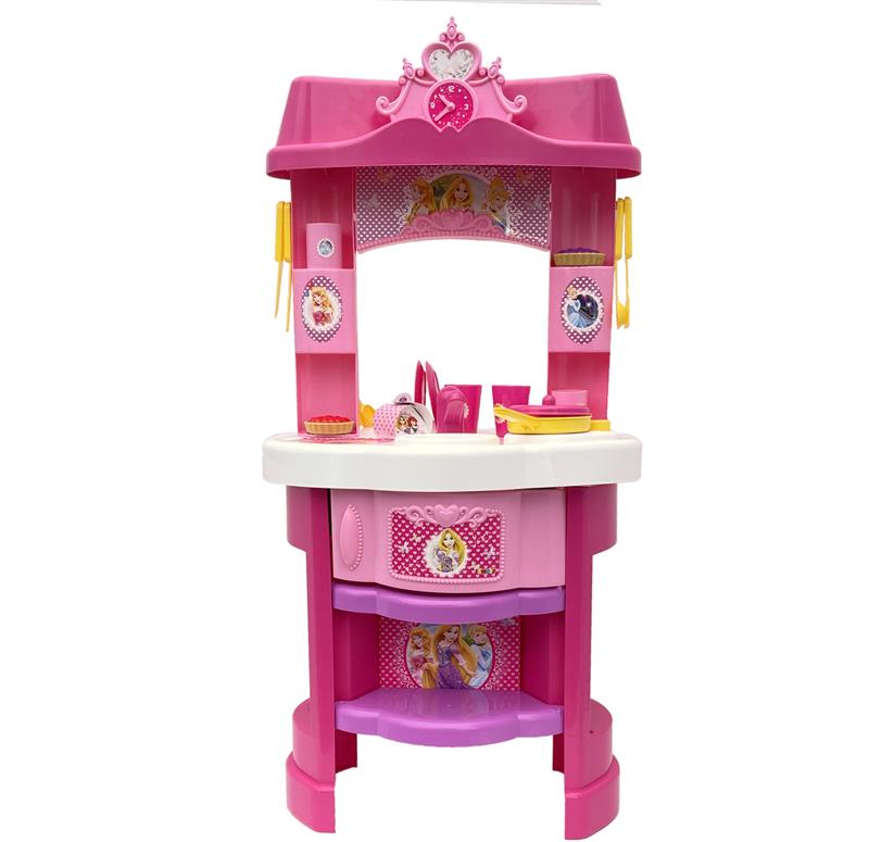 Smoby 24023 - Disney Princess Küche mit viel Zubehör