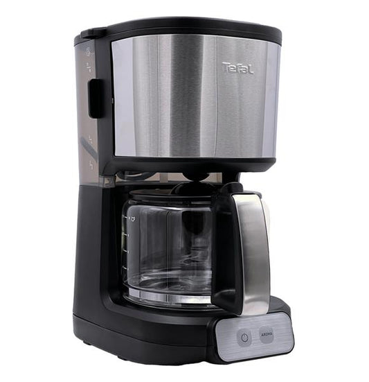 Tefal Kaffeemaschine CM470810 für 10-15 Tassen, 1,25 Liter Glaskanne