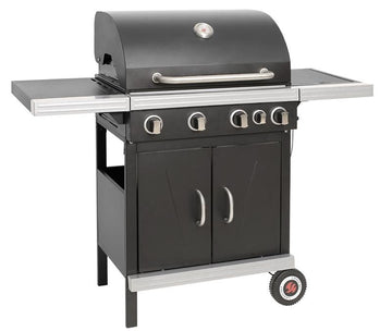 Grillchef by Landmann Gasgrillwagen 12211 4.1 Gasgrill (4 Brenner + 1 Seitenbrenner)