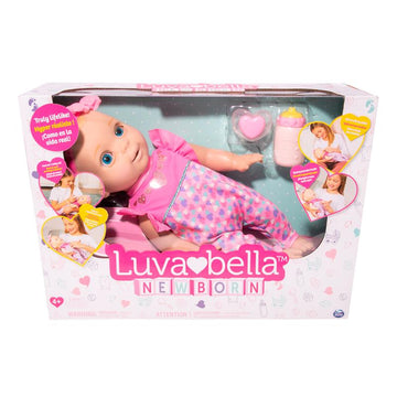Spin Master® 6047317 Luvabella NewBorn, interaktive 43 cm Baybpuppe mit realistischer Mimik und Bewegungen