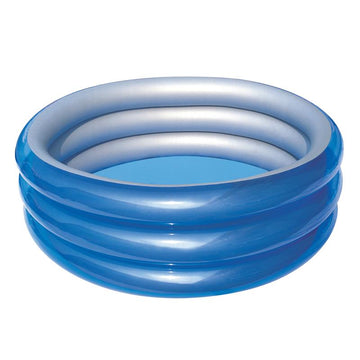 Bestway 51041 Planschbecken "Big Metallic", ab 6 Jahre, 445 Liter, Ø 150 cm