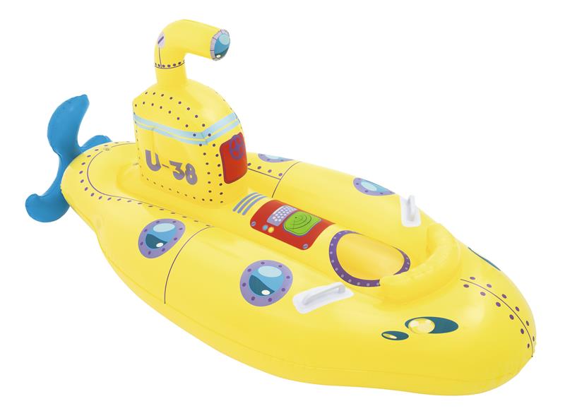 Bestway Schwimmfigur 41098 "Submarine Rider " gelb, ca. 165 x 86 cm