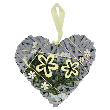 Osterkranz / Frühlingskranz mit bunten Ostereiern | Verschiedene Modelle | Ostergesteck für Tür, Tisch und Wand | liegend oder hängend (12)