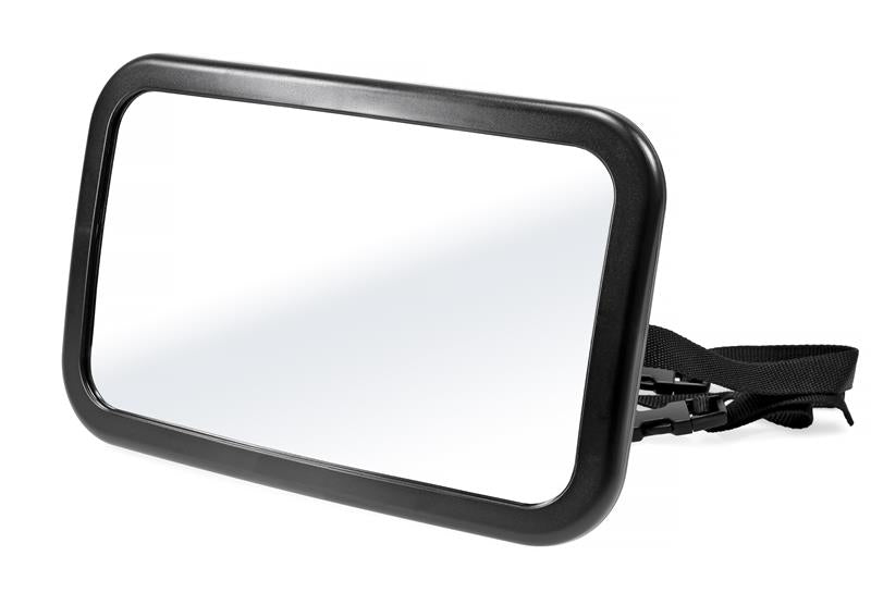 Twins Baby Rückspiegel für Kindersitz und Babyschale, schwarz, dreh- und neigbar