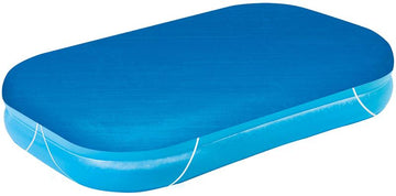 Bestway 58319 Flowclear™ PE-Abdeckplane für Family Pools, 262 x 175 x 51 cm
