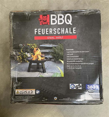 Feuerschale aus Stahl - geölt, ca. Ø 65 cm | B-Ware