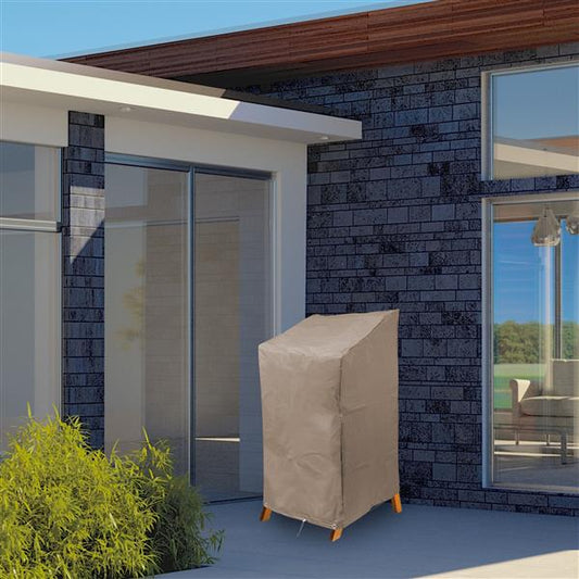 Abdeckung für Gartenmöbel, wasserabweisende  Schutzhülle, einfache Abdeckhaube für Terrassenmöbel, 100% Polyethylen