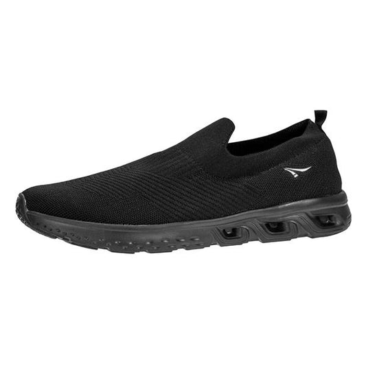 Herren Slipper, Slip On Sneaker aus Textil, Größe 41-45, schwarz