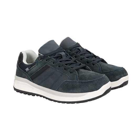 Herren Sneaker Schuhe | moderne Allwetter-Schuhe | Obermaterial aus Leder | atmungsaktiv & bequem mit Memory-Foam