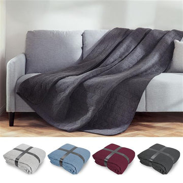 Teddy-Fleecedecke ca. 150 x 200 cm | weiche und warme Kuscheldecke | Fleecedecke aus Baumwollle & Polyester | ca. 1300 g (ca. 433 g / qm)