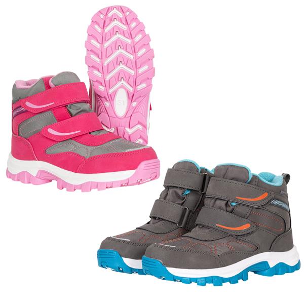 Wasserdichte Kinder Winterstiefel mit Fleecefutter | Thermostiefel für Jungen und Mädchen | Profilierte Sohle