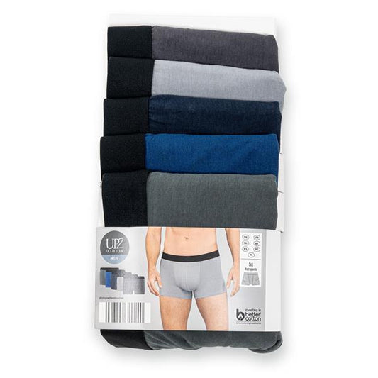 Herren Boxershorts 5er-Set | Klassische Retropants aus 95% Baumwolle | Bequeme & Moderne Unterwäsche für Männer