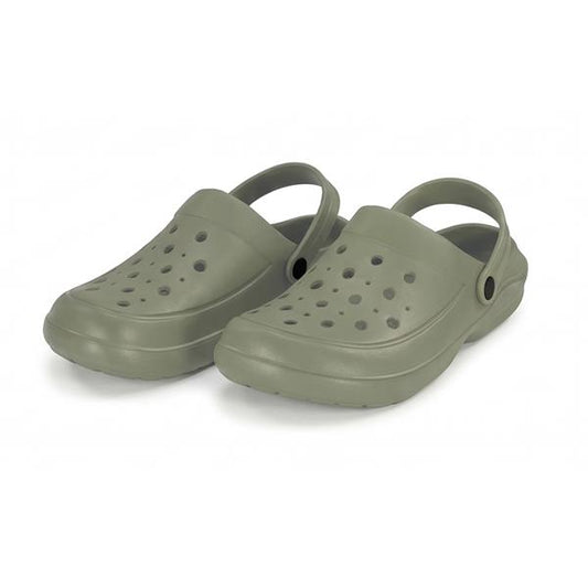 Clogs für Damen und Herren aus Kunststoff mit Fersenriemen und Belüftungslöcher | ideal als Gartenschuhe, Badeschuhe, Pantolette, Hausschuh etc.