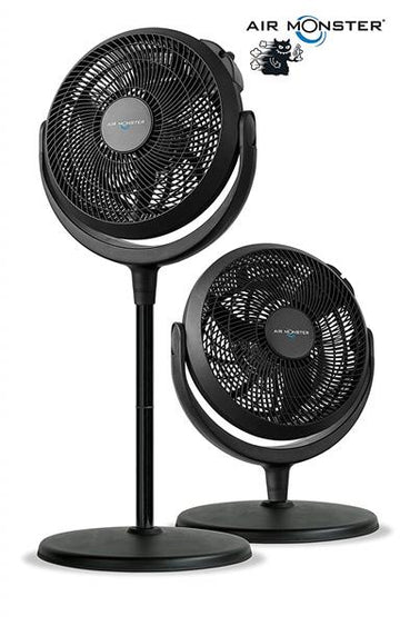 Air Monster® Stand & Boden Windmaschine Ventilator (Ø 40cm)