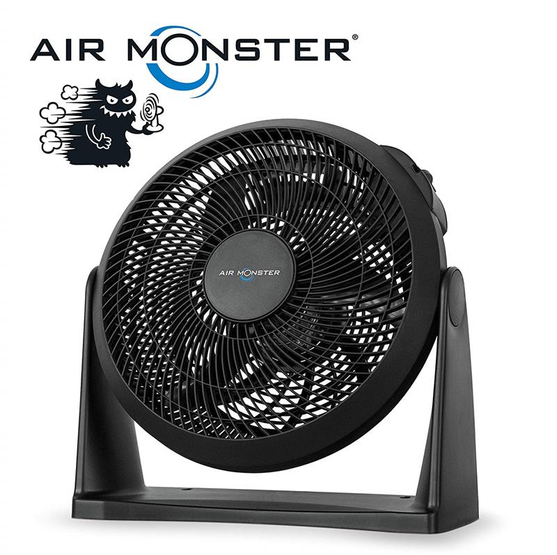 Air Monster® Wand & Boden Windmaschine Ventilator (Ø 30cm)