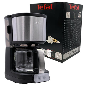 Tefal Kaffeemaschine CM470810 für 10-15 Tassen, 1,25 Liter Glaskanne