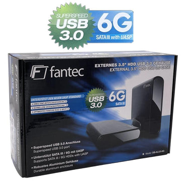 Fantec DB-ALU3-6G externes 3.5 Zoll HDD USB 3.0 Gehäuse