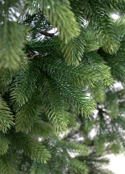 180 cm naturgetreuer künstlicher XL Weihnachtsbaum in Nordmanntannen-Optik, ca. 922 Äste mit hochwertigen PE Nadeln, inkl. Baumständer, einfacher Zusammenbau (B-Ware)